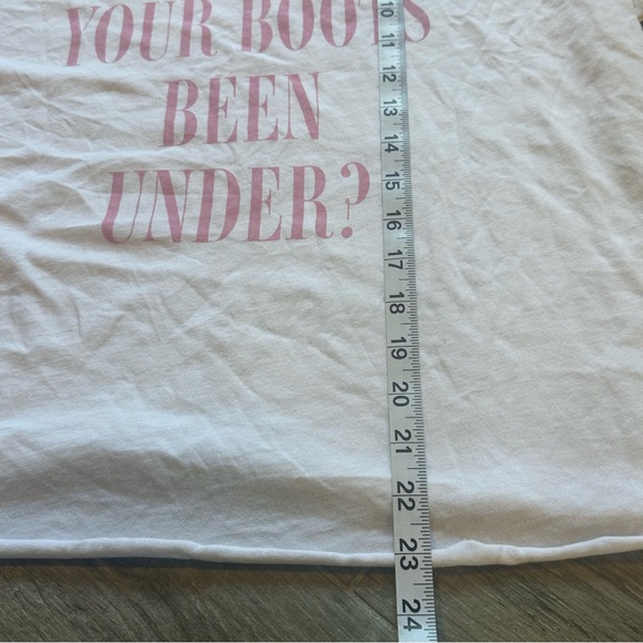 Shania Twain Abercrombie Oversized
Small T-shirt DIY Cropped Cowgirl Western - Picture 5 of 6